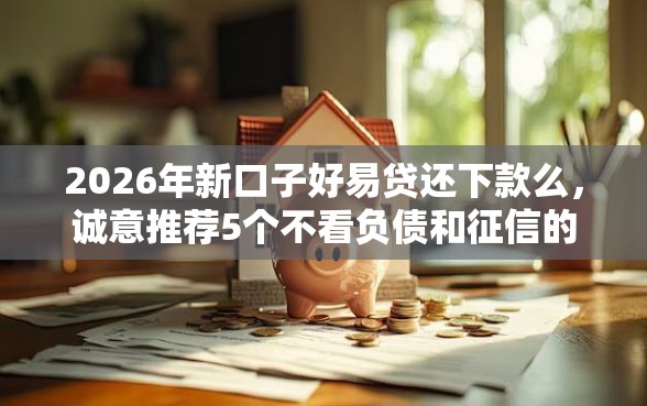 2026年新口子好易贷还下款么，诚意推荐5个不看负债和征信的平台