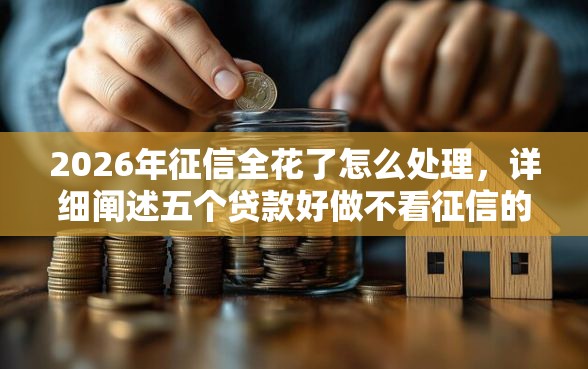 2026年征信全花了怎么处理，详细阐述五个贷款好做不看征信的平台