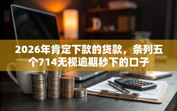 2026年肯定下款的贷款，条列五个714无视逾期秒下的口子
