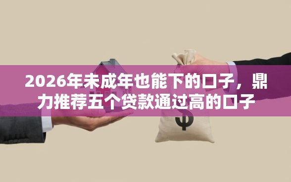 2026年未成年也能下的口子,鼎力推荐五个贷款通过高的口子 2026年未成年也能下的口子,鼎力推荐五个贷款通过高的口子