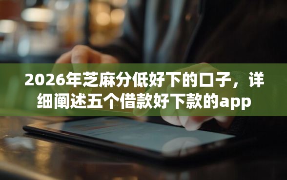 2026年芝麻分低好下的口子，详细阐述五个借款好下款的app