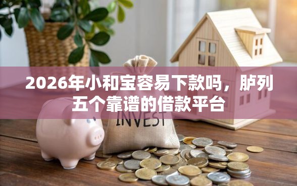 2026年小和宝容易下款吗，胪列五个靠谱的借款平台