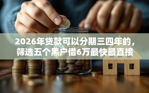 2026年贷款可以分期三四年的,筛选五个黑户借6万最快最直接的渠道 2026年贷款可以分期三四年的,筛选五个黑户借6万最快最直接的渠道
