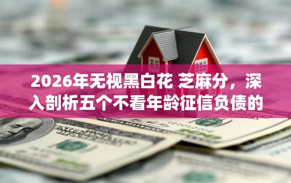 2026年无视黑白花 芝麻分，深入剖析五个不看年龄征信负债的app