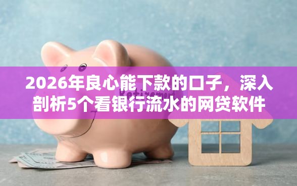 2026年良心能下款的口子，深入剖析5个看银行流水的网贷软件