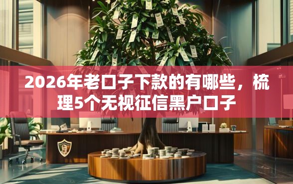 2026年老口子下款的有哪些，梳理5个无视征信黑户口子