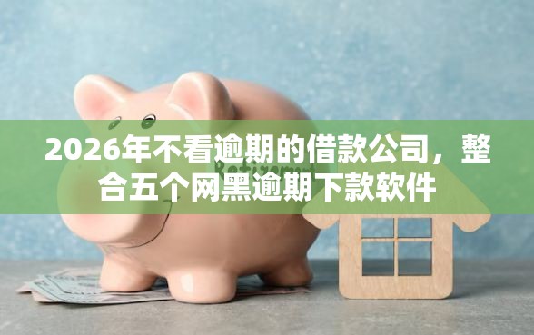 2026年不看逾期的借款公司，整合五个网黑逾期下款软件
