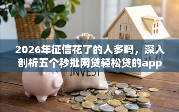 2026年征信花了的人多吗，深入剖析五个秒批网贷轻松贷的app