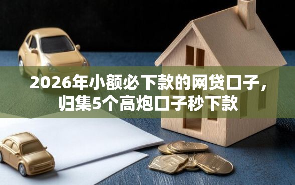 2026年小额必下款的网贷口子，归集5个高炮口子秒下款
