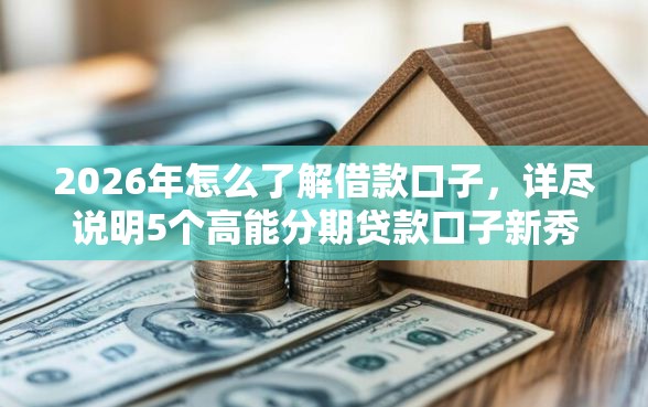 2026年怎么了解借款口子，详尽说明5个高能分期贷款口子新秀