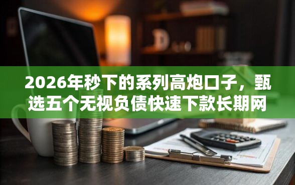 2026年秒下的系列高炮口子，甄选五个无视负债快速下款长期网贷的口子