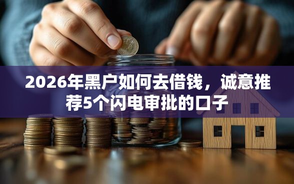 2026年黑户如何去借钱，诚意推荐5个闪电审批的口子