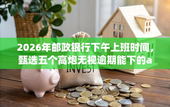 2026年邮政银行下午上班时间，甄选五个高炮无视逾期能下的app