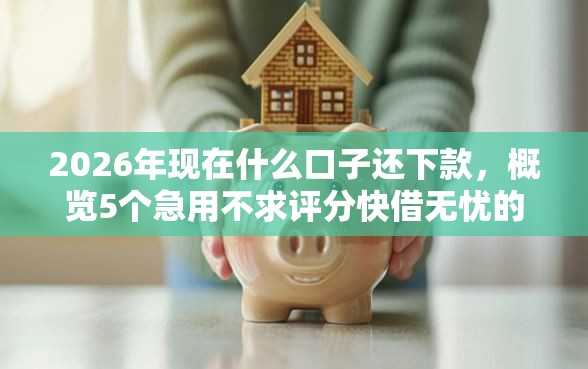 2026年现在什么口子还下款，概览5个急用不求评分快借无忧的软件