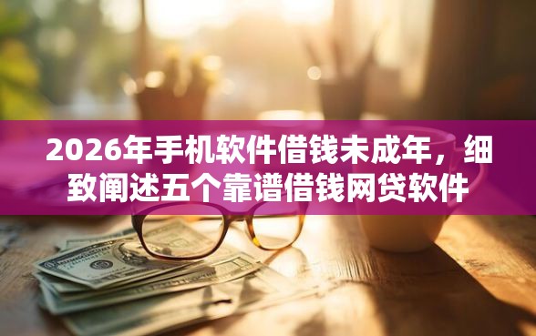 2026年手机软件借钱未成年，细致阐述五个靠谱借钱网贷软件