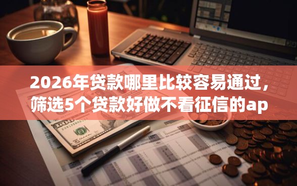 2026年贷款哪里比较容易通过，筛选5个贷款好做不看征信的app