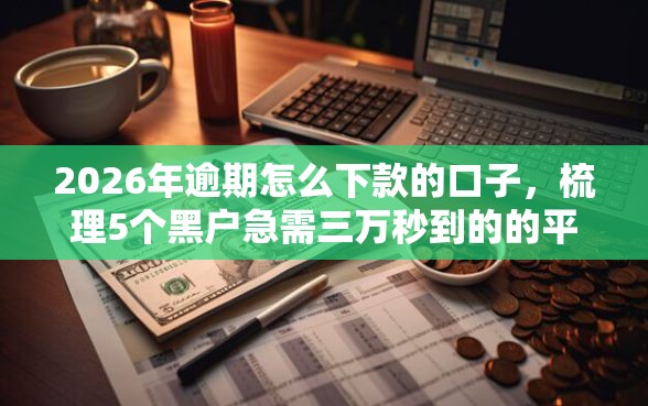 2026年逾期怎么下款的口子，梳理5个黑户急需三万秒到的的平台