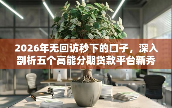 2026年无回访秒下的口子，深入剖析五个高能分期贷款平台新秀