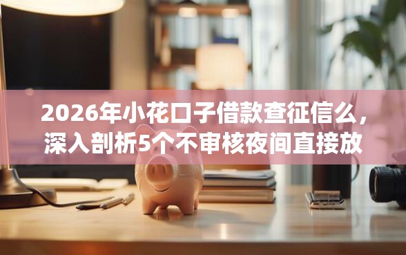 2026年小花口子借款查征信么，深入剖析5个不审核夜间直接放款的网贷app