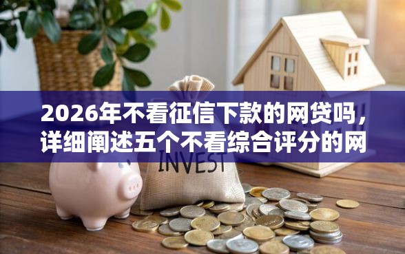 2026年不看征信下款的网贷吗，详细阐述五个不看综合评分的网贷百分百下款口子