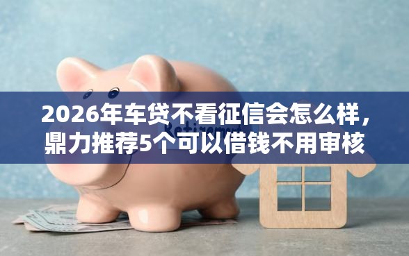 2026年车贷不看征信会怎么样,鼎力推荐5个可以借钱不用审核的平台 2026年车贷不看征信会怎么样,鼎力推荐5个可以借钱不用审核的平台