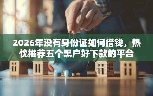 2026年没有身份证如何借钱，热忱推荐五个黑户好下款的平台