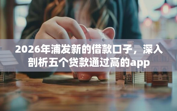 2026年浦发新的借款口子，深入剖析五个贷款通过高的app