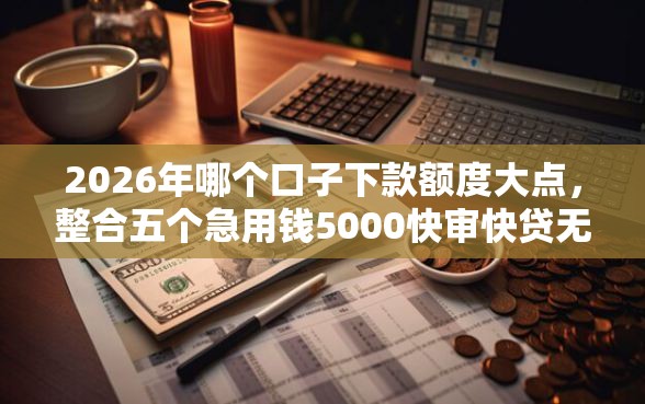 2026年哪个口子下款额度大点，整合五个急用钱5000快审快贷无需征信口子