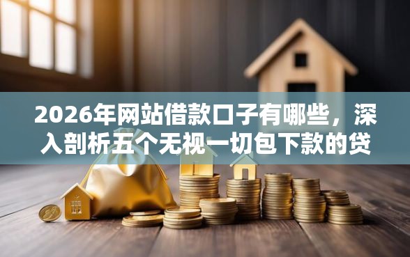 2026年网站借款口子有哪些，深入剖析五个无视一切包下款的贷款