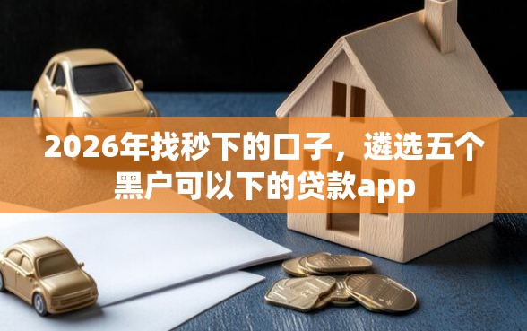 2026年找秒下的口子，遴选五个黑户可以下的贷款app