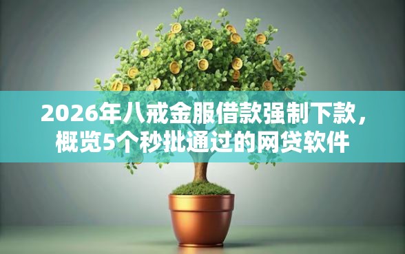 2026年八戒金服借款强制下款，概览5个秒批通过的网贷软件