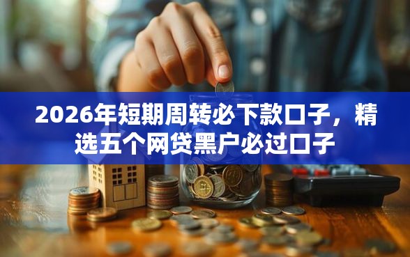 2026年短期周转必下款口子，精选五个网贷黑户必过口子