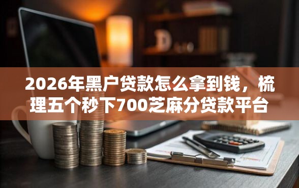 2026年黑户贷款怎么拿到钱，梳理五个秒下700芝麻分贷款平台