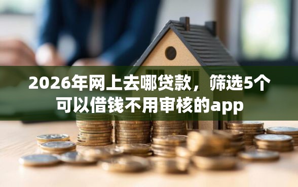 2026年网上去哪贷款，筛选5个可以借钱不用审核的app