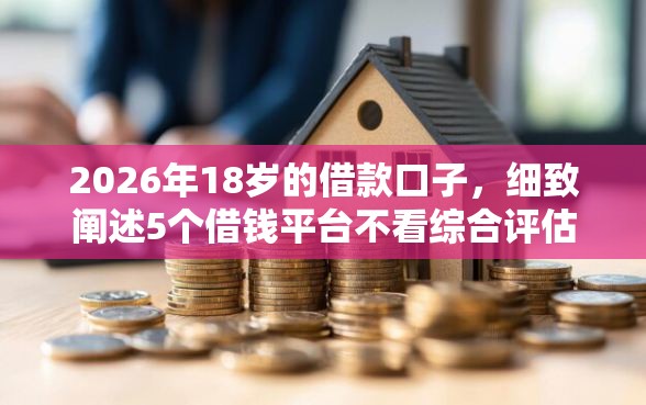 2026年18岁的借款口子，细致阐述5个借钱平台不看综合评估的口子