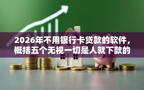 2026年不用银行卡贷款的软件，概括五个无视一切是人就下款的软件