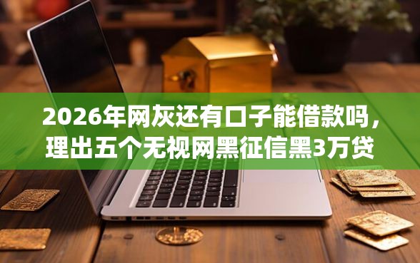 2026年网灰还有口子能借款吗，理出五个无视网黑征信黑3万贷款秒款app名单