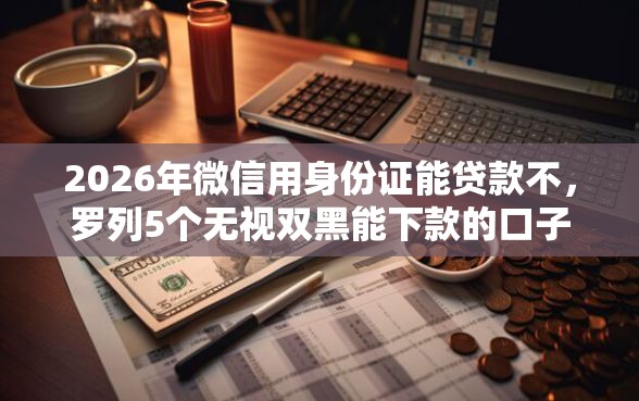 2026年微信用身份证能贷款不，罗列5个无视双黑能下款的口子