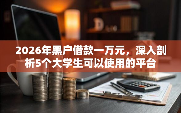 2026年黑户借款一万元，深入剖析5个大学生可以使用的平台