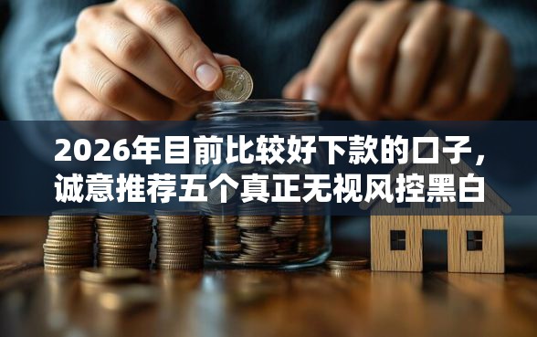 2026年目前比较好下款的口子，诚意推荐五个真正无视风控黑白的网贷