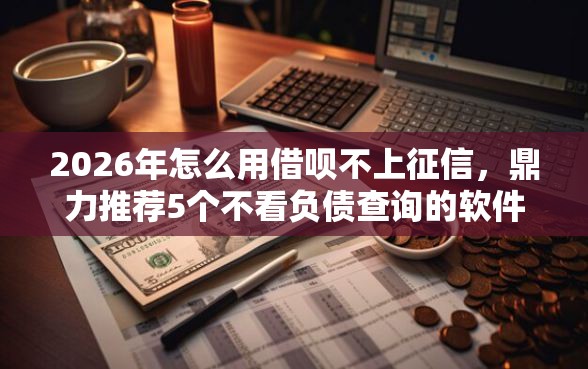 2026年怎么用借呗不上征信，鼎力推荐5个不看负债查询的软件