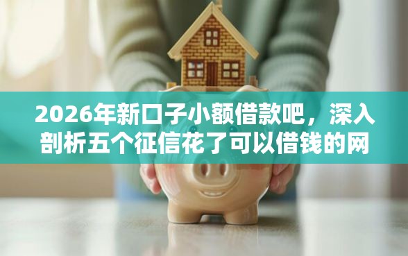 2026年新口子小额借款吧，深入剖析五个征信花了可以借钱的网贷软件