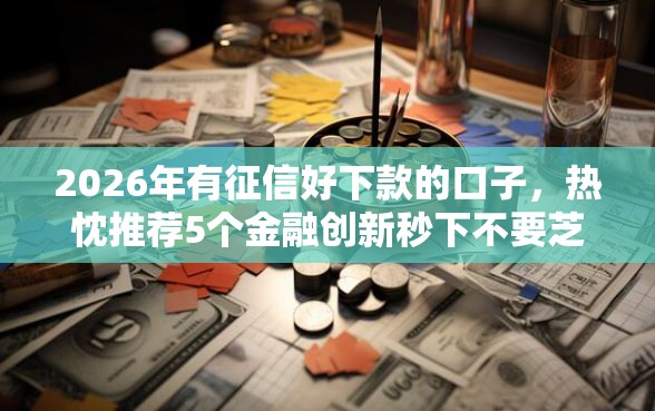 2026年有征信好下款的口子，热忱推荐5个金融创新秒下不要芝麻分的平台