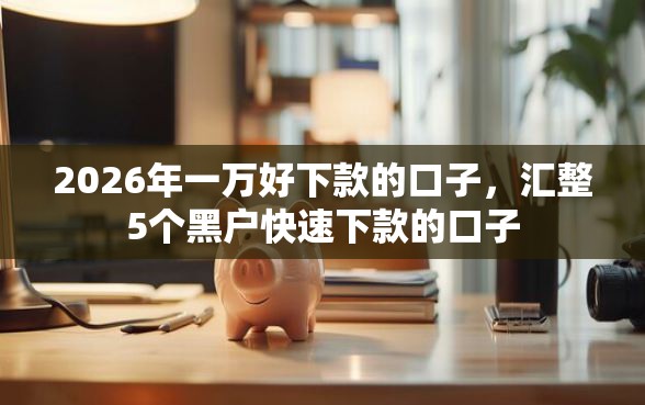2026年一万好下款的口子，汇整5个黑户快速下款的口子