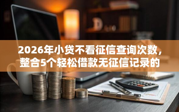 2026年小贷不看征信查询次数，整合5个轻松借款无征信记录的平台