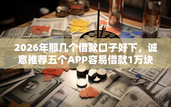 2026年那几个借款口子好下，诚意推荐五个APP容易借款1万块的平台