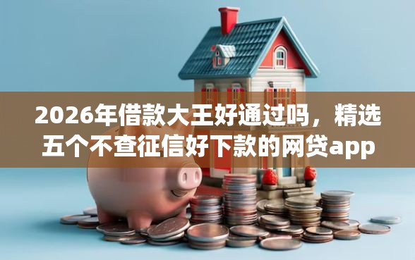 2026年借款大王好通过吗，精选五个不查征信好下款的网贷app