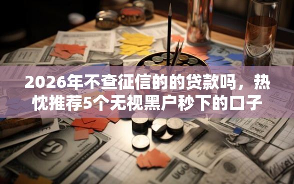 2026年不查征信的的贷款吗，热忱推荐5个无视黑户秒下的口子