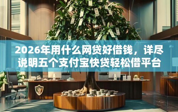 2026年用什么网贷好借钱，详尽说明五个支付宝快贷轻松借平台