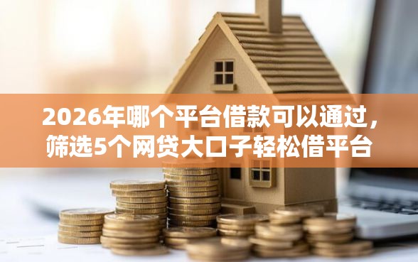 2026年哪个平台借款可以通过，筛选5个网贷大口子轻松借平台